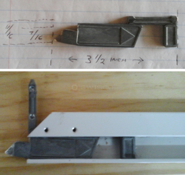 User submitted photos of a window latch.