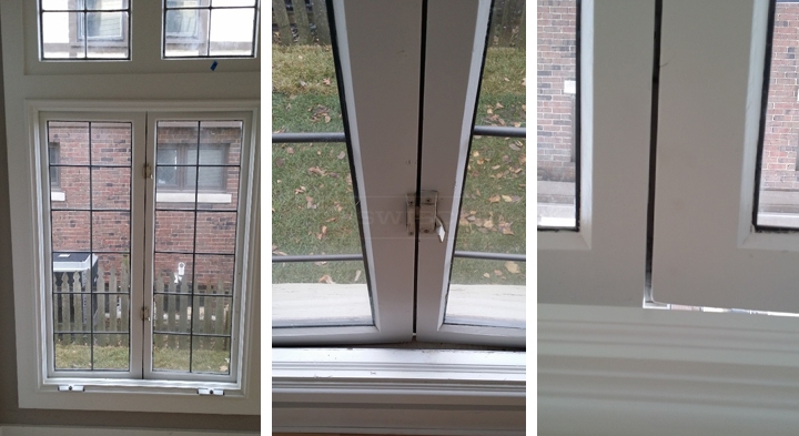 User submitted photos of window hardware.