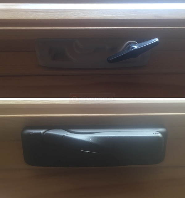 User submitted photos of a window operator.