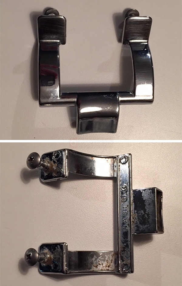 User submitted photos of a shower door handle.