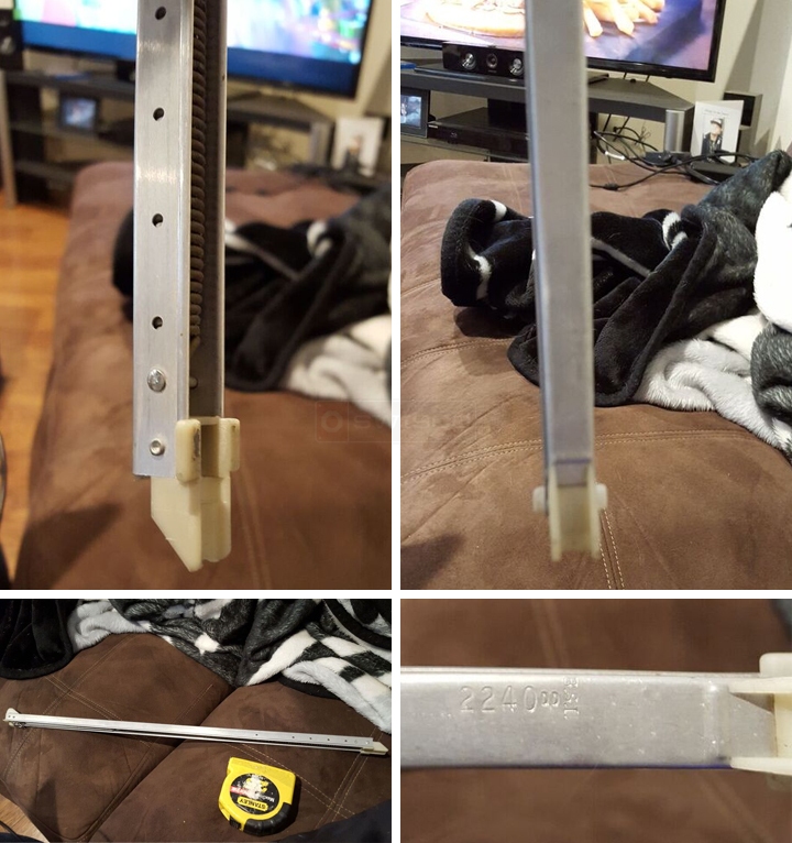 User submitted photos of a window balance.