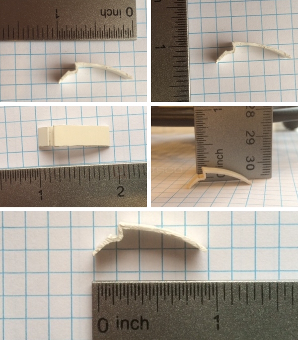 User submitted photos of a glazing bead.
