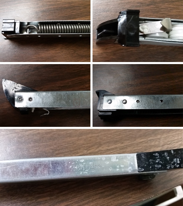 User submitted photos of a window balance.