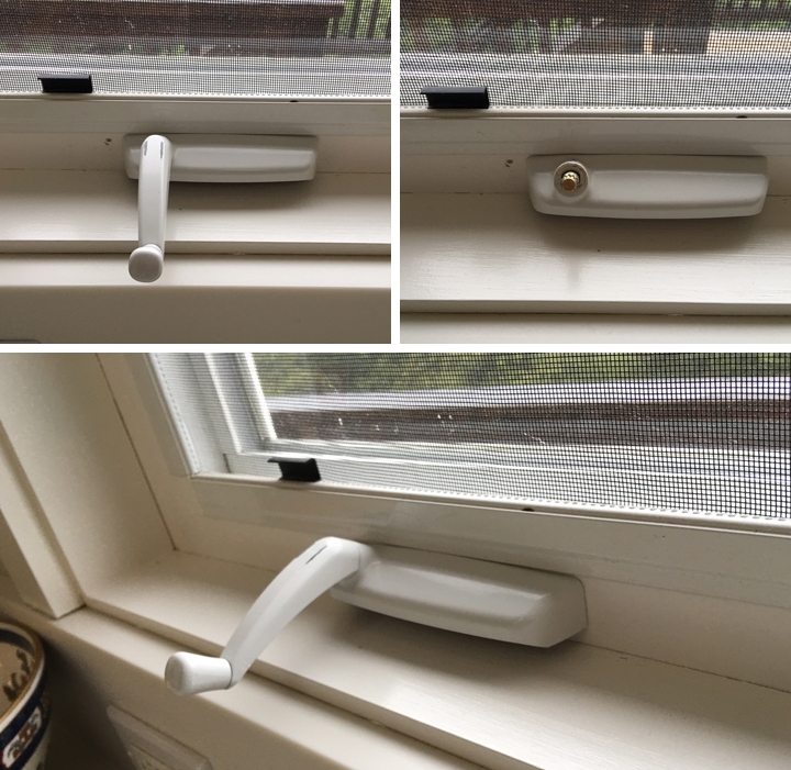 User submitted photos of a window operator.