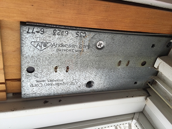 User submitted a photo of a window balance.