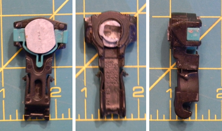 User submitted photos of a window balance shoe.