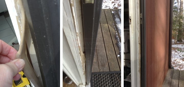 خير Pella Ușă Weatherstripping, Sliding Door Weather Seal Replacement
