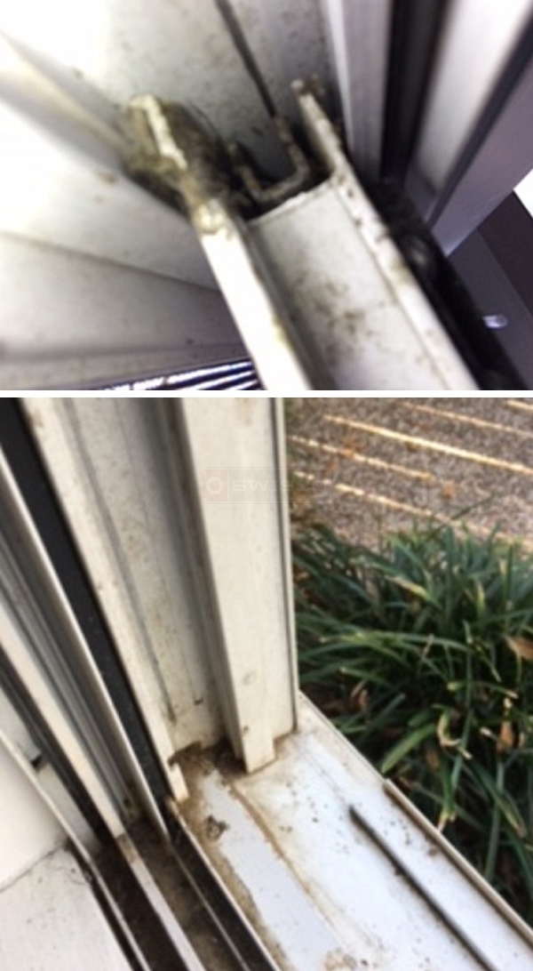 User submitted photos of window hardware.