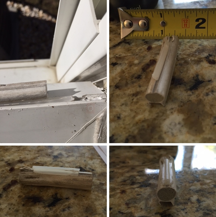 User submitted photos of bubble seal.