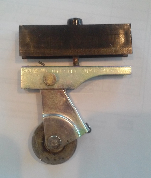 User submitted a photo of a screen door roller.