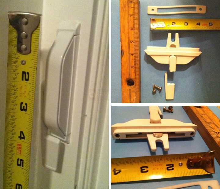 User submitted photos of a window lock.