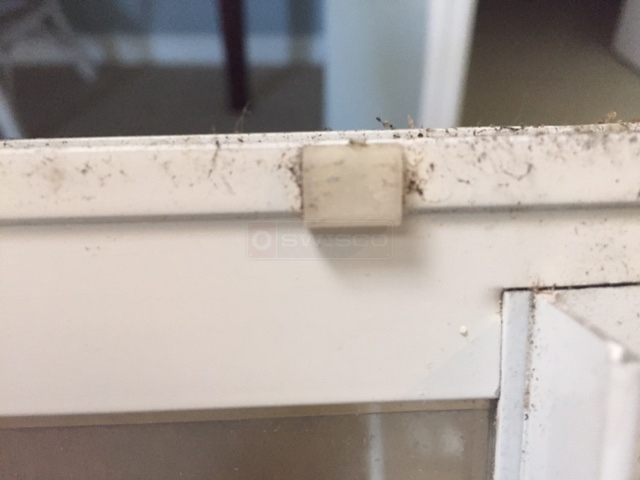 User submitted a photo of window hardware.