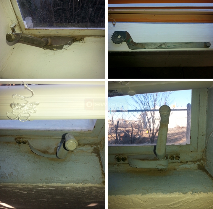 User submitted photos of a window operator.