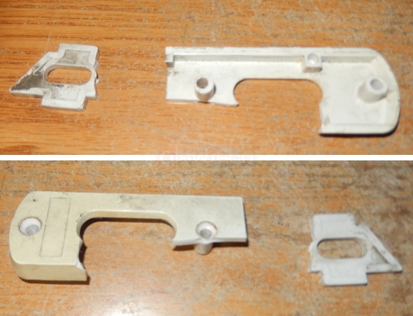 User submitted photos of a tilt latch.