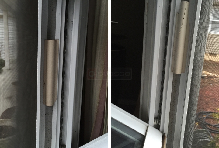 User submitted photos of window hardware.