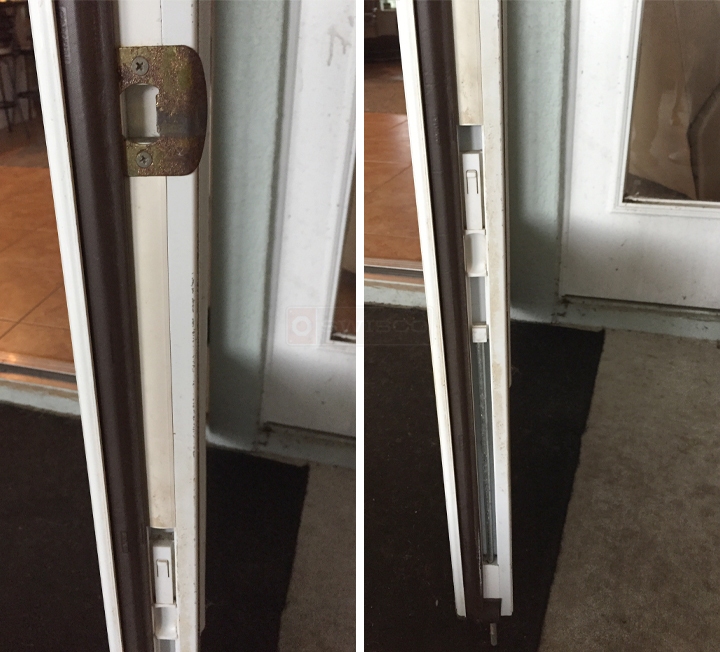 User submitted photos of door hardware.