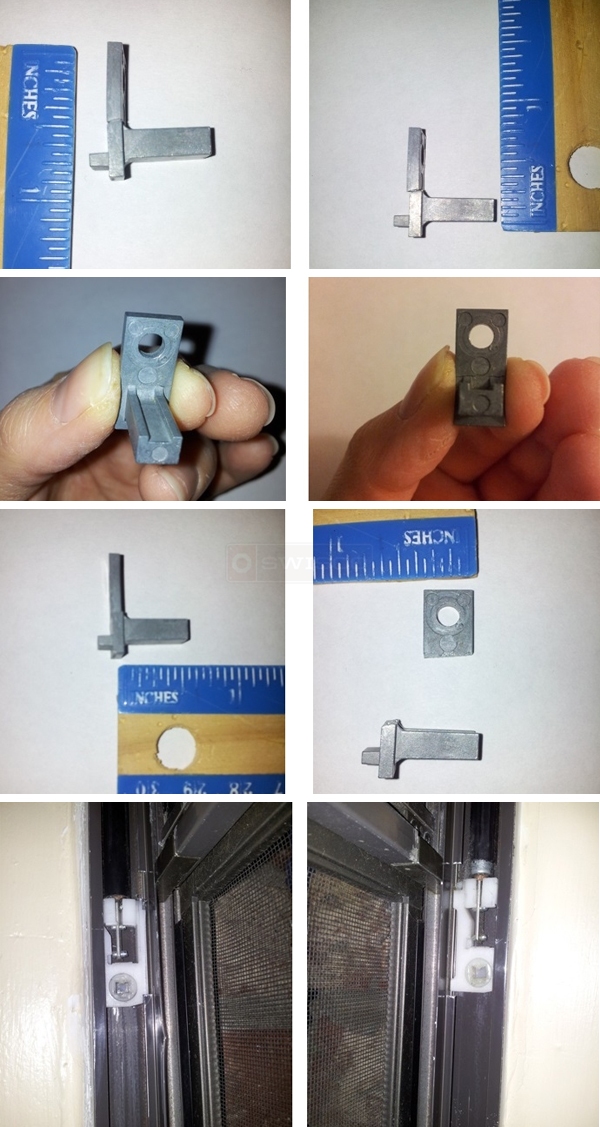 User submitted photos of window hardware.