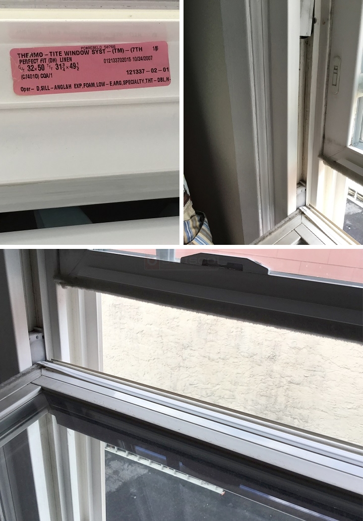 User submitted photos of window hardware.