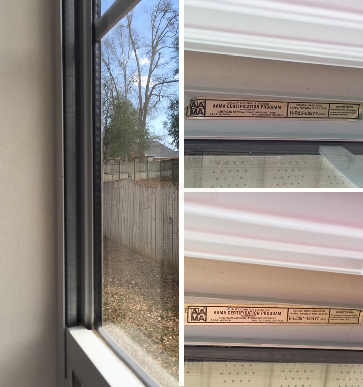 User submitted photos of window hardware.