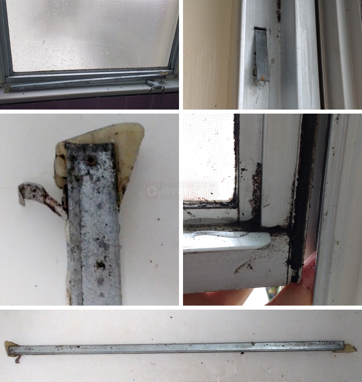 User submitted photos of a window balance.