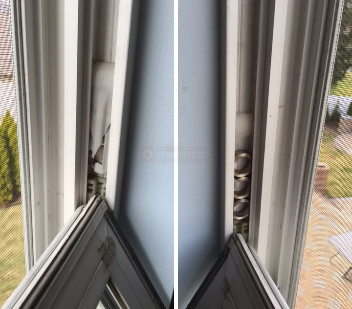 User submitted photos of a window balance.