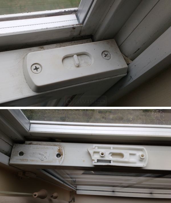 User submitted photos of a tilt latch.