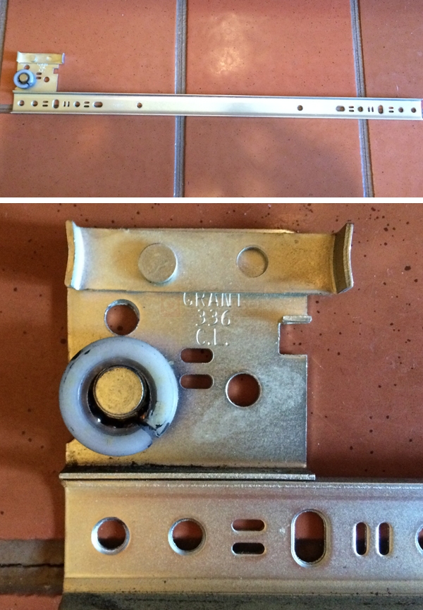 User submitted photos of drawer hardware.