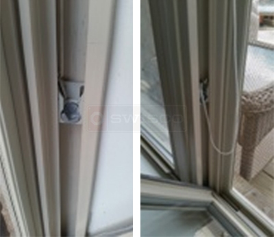 User submitted photos of window hardware.