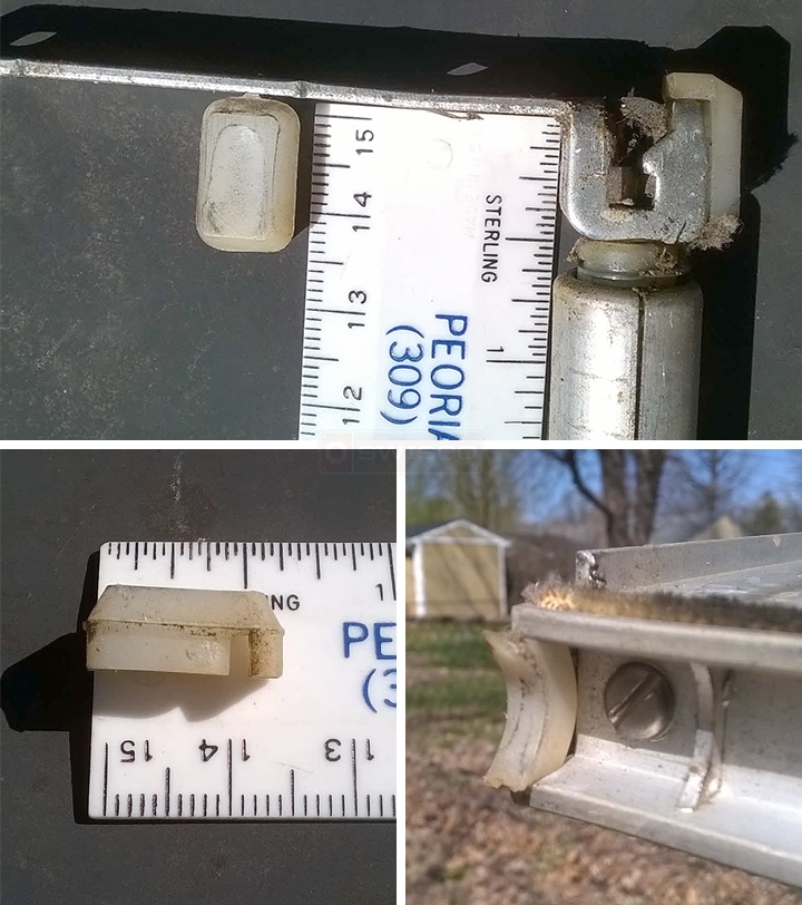 User submitted photos of window hardware.