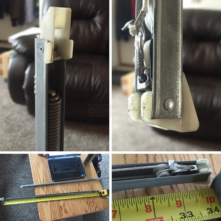 User submitted photos of a window balance.