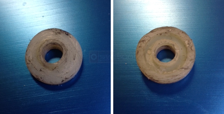 User submitted photos of a drawer roller.