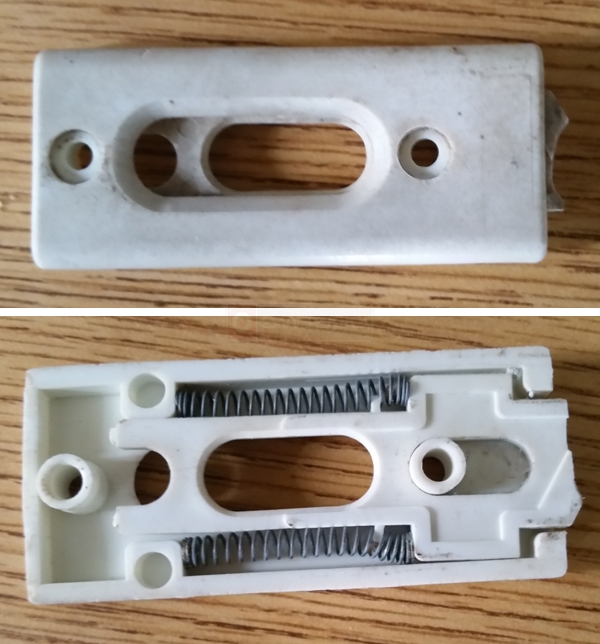 User submitted photos of a tilt latch.