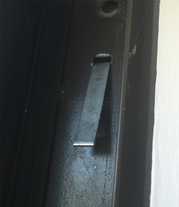 User submitted a photo of a take out clip.
