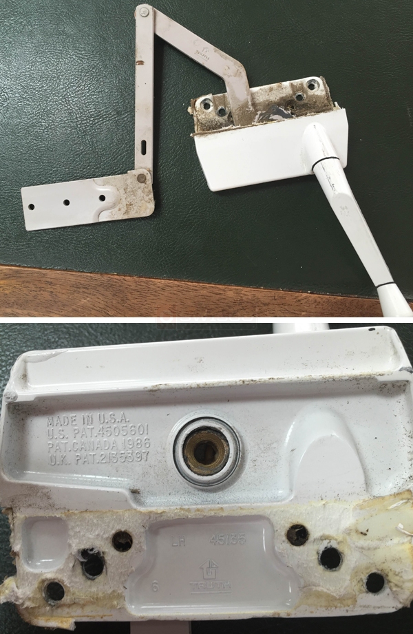 User submitted photos of a window operator.