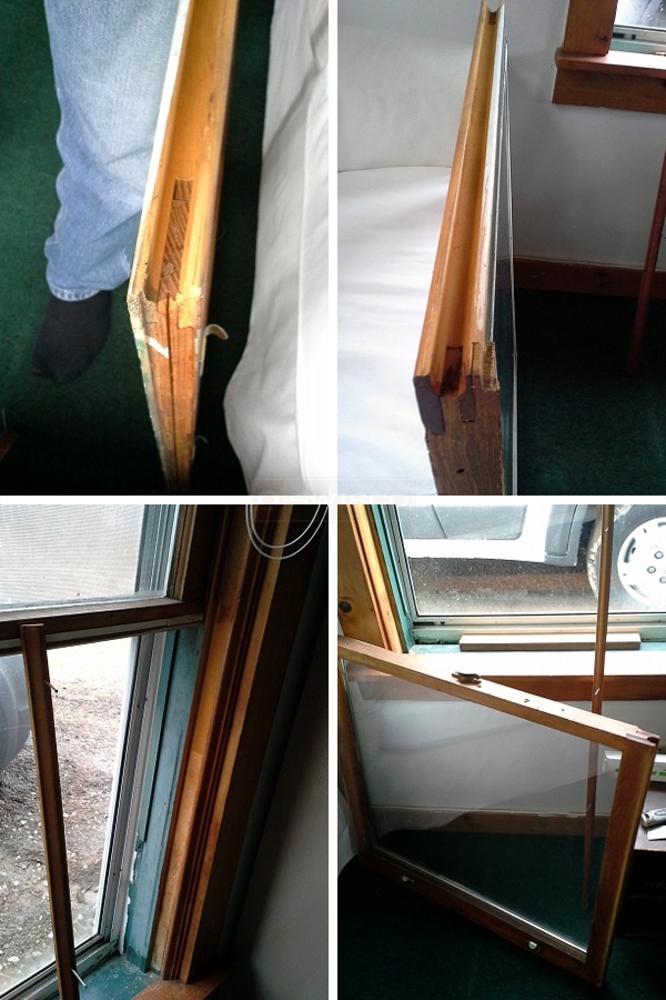 User submitted photos of window hardware.