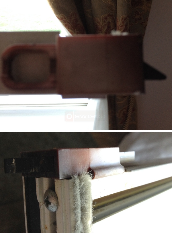 User submitted photos of a tilt latch.