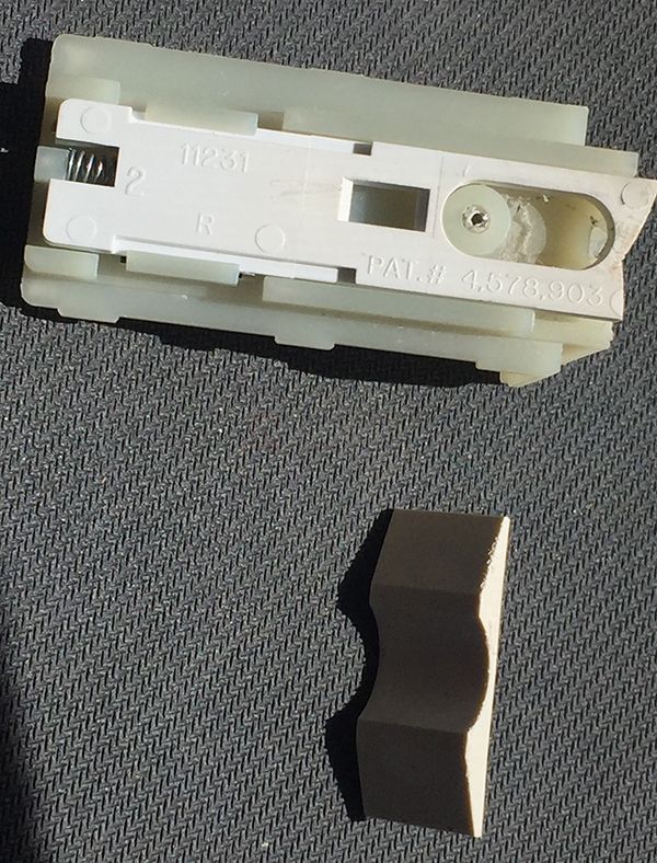 User submitted photos of a tilt latch.