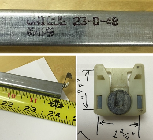 User submitted photos of a window balance.