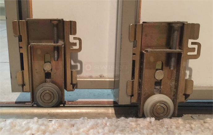 User submitted image of their closet hardware.
