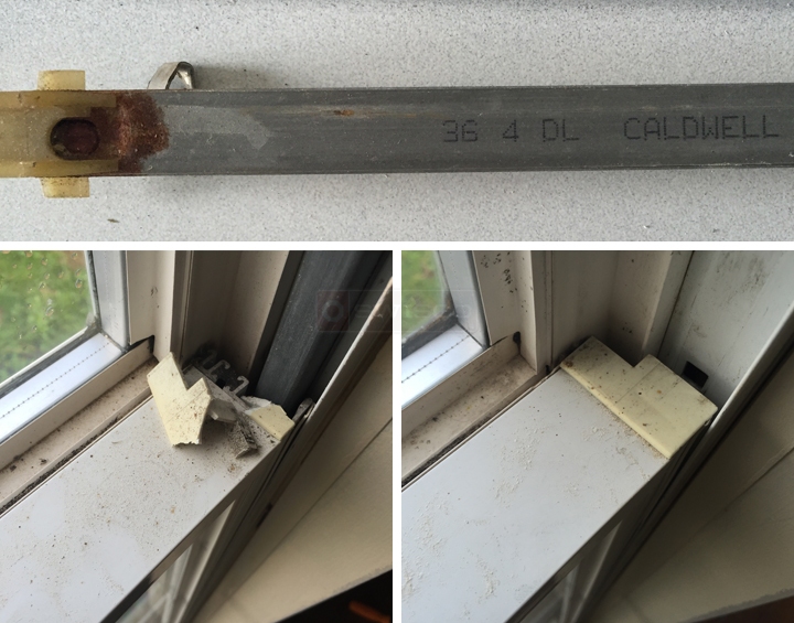 User submitted photos of a window balance.