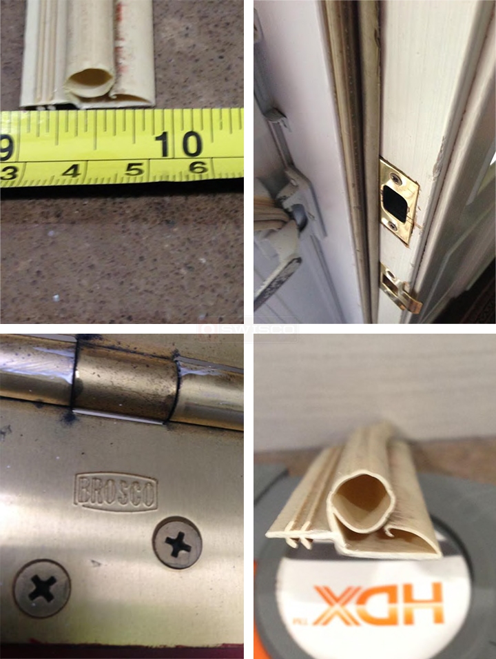 User submitted photos of door hardware.