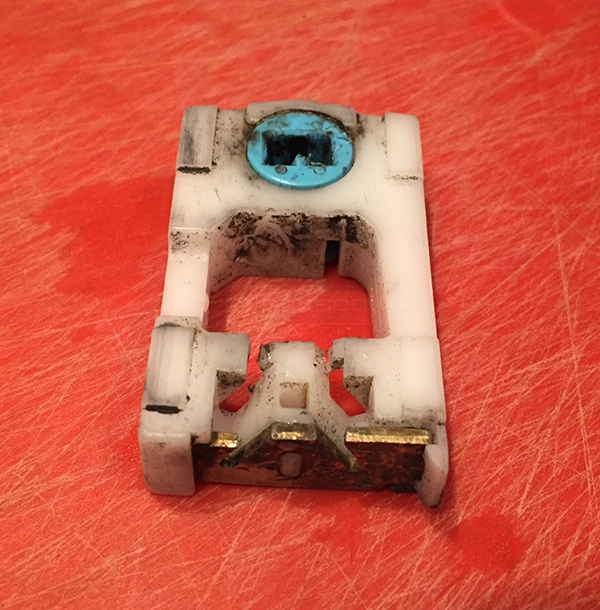 User submitted a photo of a pivot shoe.