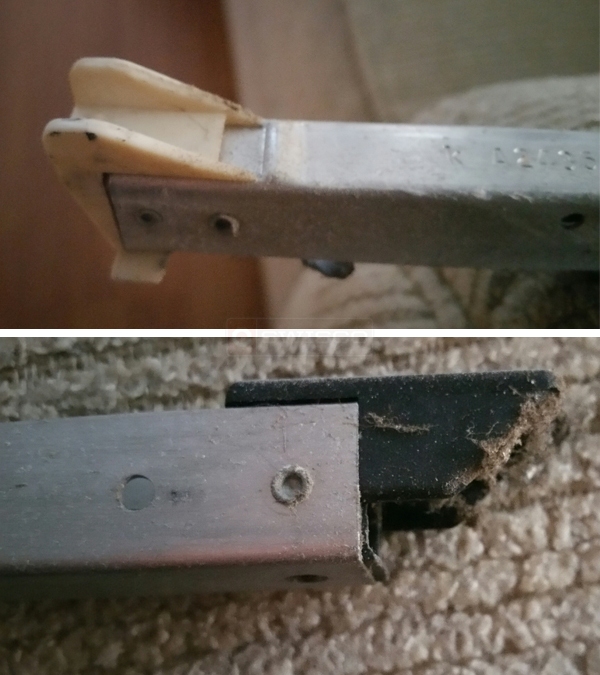 User submitted photos of a window balance.