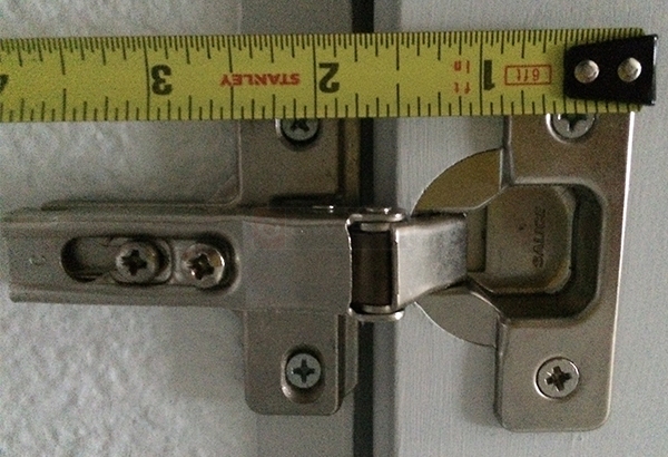 User submitted a photo of a cabinet hinge.