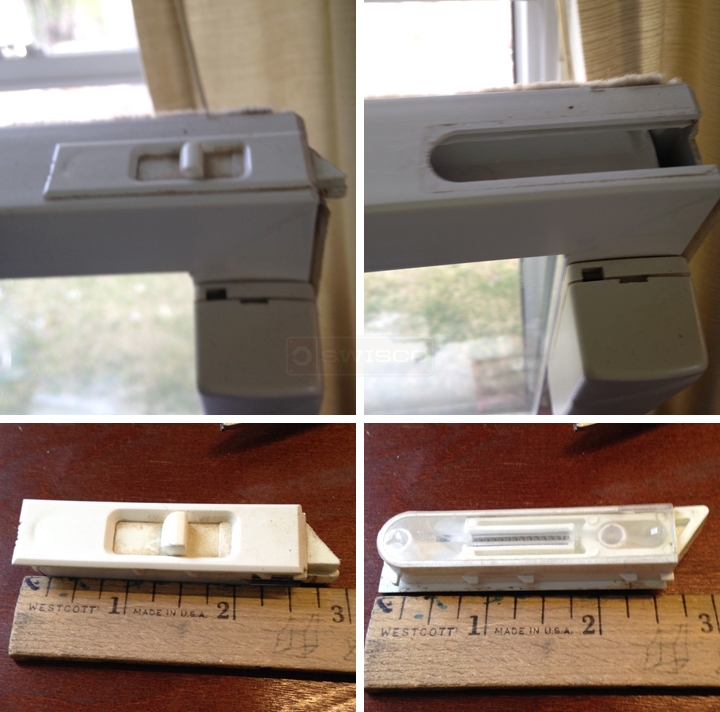 User submitted photos of a tilt latch.