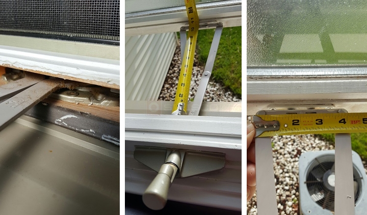 User submitted photos of a window operator.