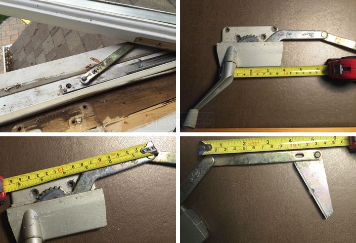 User submitted photos of a window operator.