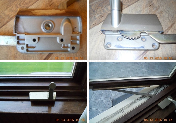 User submitted photos of a window operator.