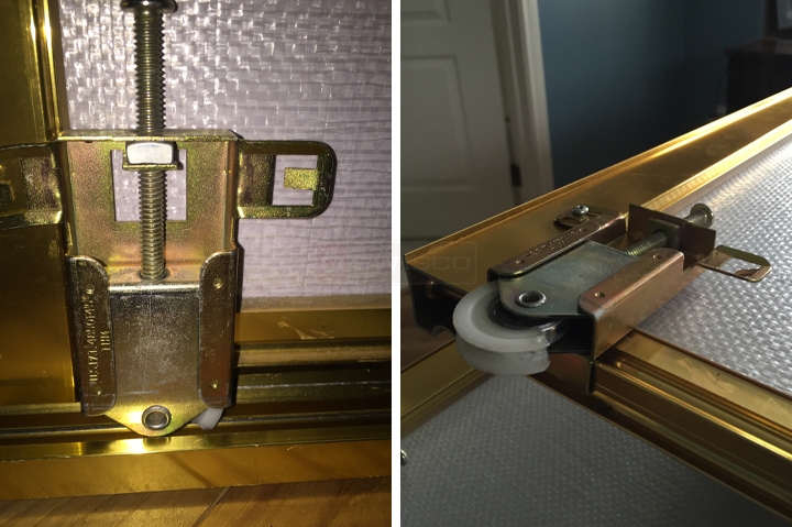 Closet Door Concave Wheel Assembly