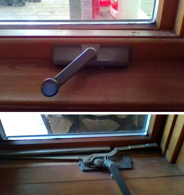 User submitted photos of a window operator.